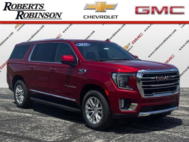 Used 2022 GMC Yukon XL SLT with VIN 1GKS2GKT8NR184047 for sale in Kansas City
