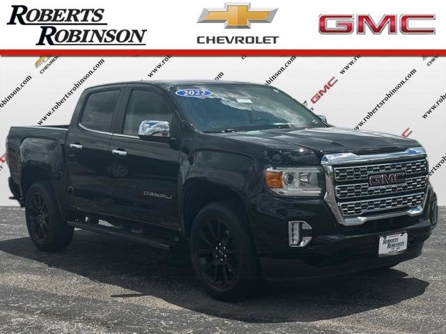 Used 2022 GMC Canyon Denali with VIN 1GTG6EENXN1281529 for sale in Kansas City